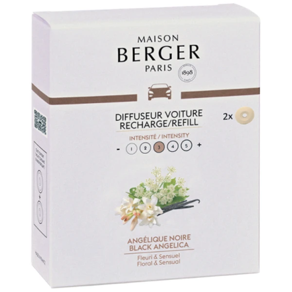 Maison Berger Autoparfum Navullingen Angélique-Noire