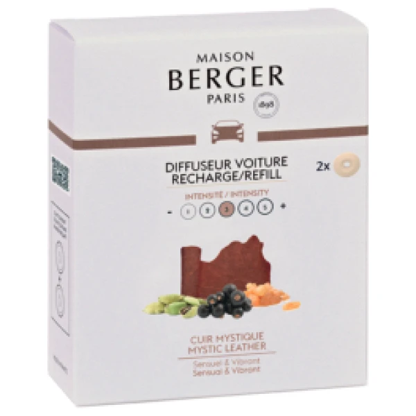 Maison Berger Autoparfum Navullingen Cuir Mystique