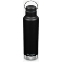 Klean Kanteen Isolatiefles Classic 20oz-592ml-Loop-Cap-Black