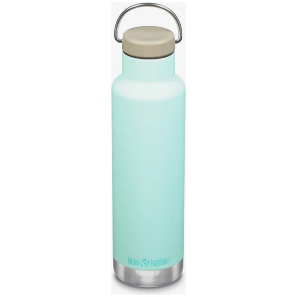 Klean Kanteen Isolatiefles Classic 20oz-592ml-Loop-Cap-BlueTint