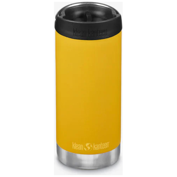 Klean Kanteen Isolatiefles TKWide 12oz-355ml-Cafe-Cap-MariGold