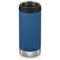 Klean Kanteen Isolatiefles TKWide 12oz-355ml-Cafe-Cap-RealTeal