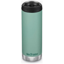 Klean Kanteen Isolatiefles TKWide 16oz-473ml-Cafe-Cap-BerylGreen