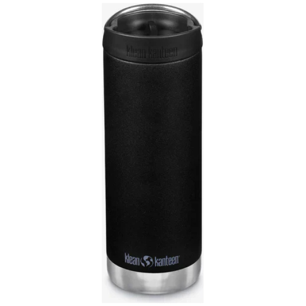 Klean Kanteen Isolatiefles TKWide 16oz-473ml-Cafe-Cap-Black