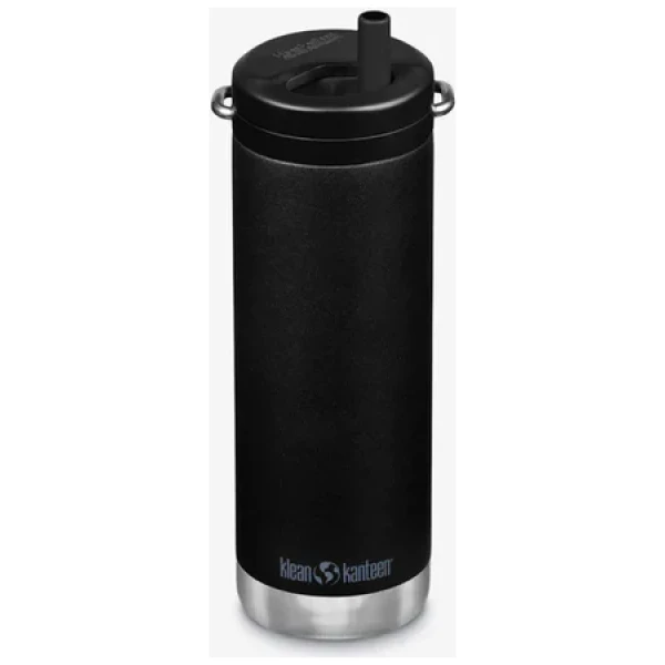 Klean Kanteen Isolatiefles TKWide 16oz-473ml-Twist-Cap-Black