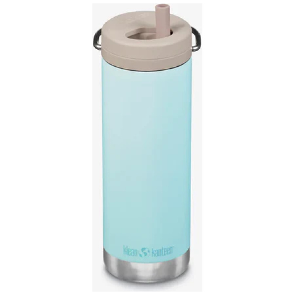 Klean Kanteen Isolatiefles TKWide 16oz-473ml-Twist-Cap-BlueTint