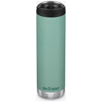 Klean Kanteen Isolatiefles TKWide 20oz-592ml-Cafe-Cap-BerylGreen