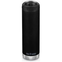 Klean Kanteen Isolatiefles TKWide 20oz-592ml-Cafe-Cap-Black