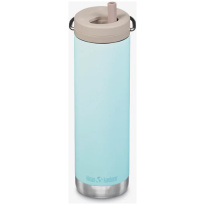 Klean Kanteen Isolatiefles TKWide 20oz-592ml-Twist-Cap-BlueTint