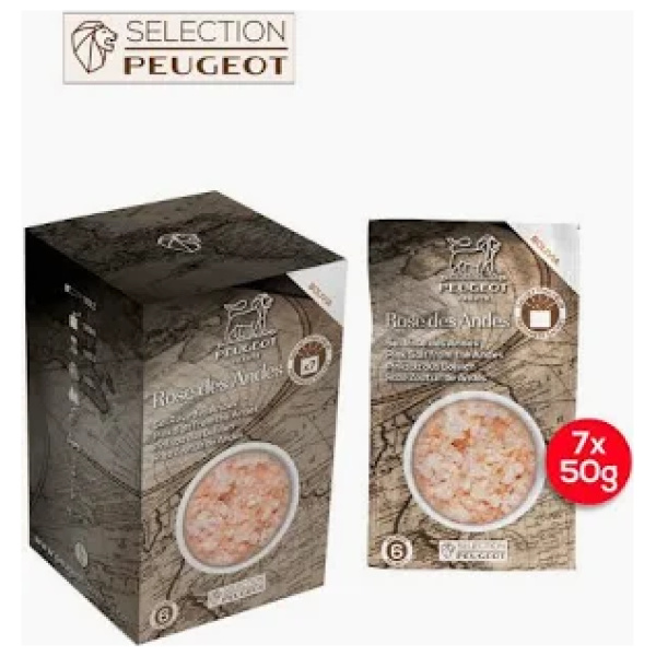 Peugeot Rose Zout 7x50gram