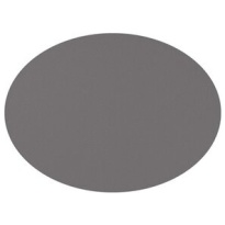 Mesapiu Placemat Lederlook Ovaal-Grey