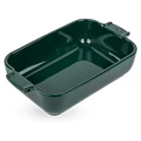 Peugeot Appolia Ovenschaal Rechthoekig-25cm-Bosgroen