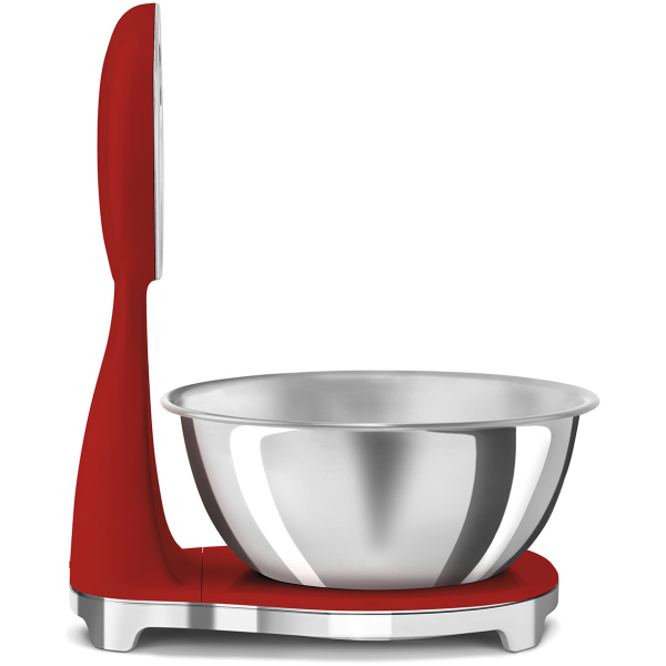 Smeg Keukenweegschaal Rood1