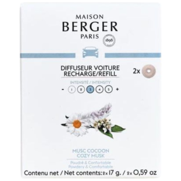 Maison Berger Autoparfum Navullingen Musc-Cocoon