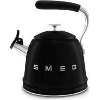 Smeg Fluitketel Zwart